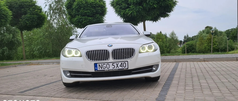 BMW Seria 5 cena 74900 przebieg: 192000, rok produkcji 2012 z Gołdap małe 781